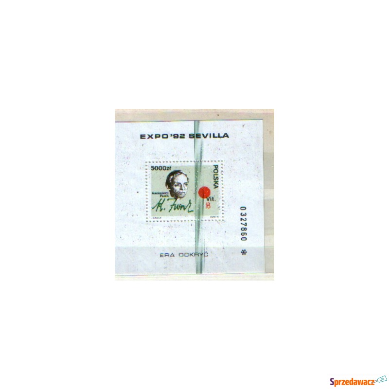 Polska  Fi bl. 102 ** 1992