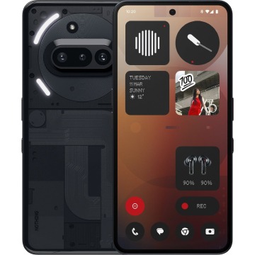 Smartfon Nothing Phone (3a) 5G 12/256GB Czarny (A10400145)