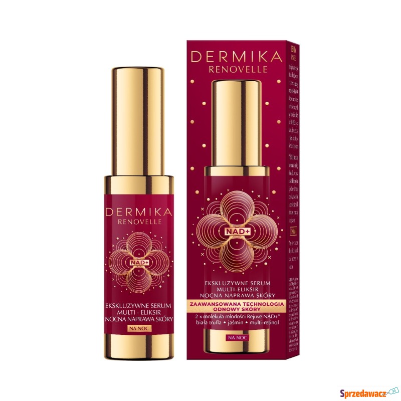 Dermika Ekskluzywne serum - multi eliksir nocna... - Pielęgnacja twarzy, szyji - Dąbrowa Górnicza