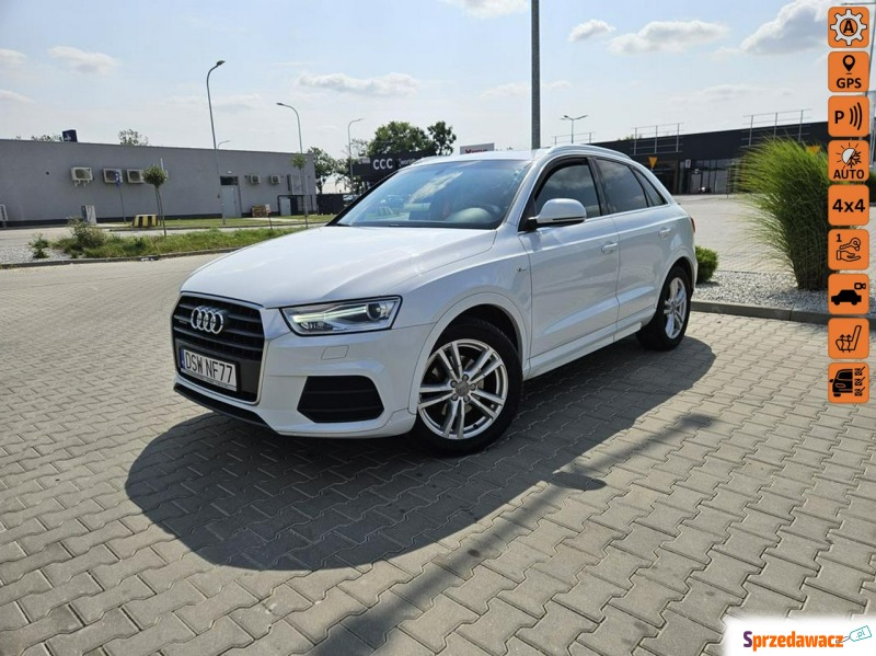 Audi Q3  SUV 2015,  2.0 diesel, automat - Na sprzedaż za 79 900 zł - Strzegom