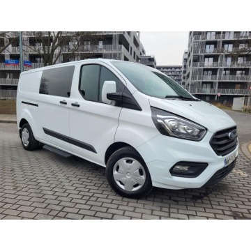 Ford TRANSIT CUSTOM 2021 prod. 2.0l TDCI 130KM*HYBRYDA*6 osobowy*Brygadówka