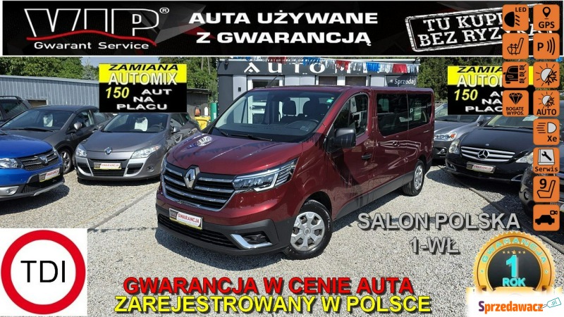 Renault Trafic 2023,  2.0 diesel - Na sprzedaż za 123 600 zł - Świdnica