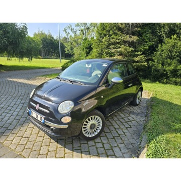 Fiat 500 - szklany dach