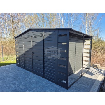 Schowek Domek Ogrodowy 3x3 + 2x wiata 0,5m Brama... - Altany, domki, namioty - Sieradz - zdjęcie 2