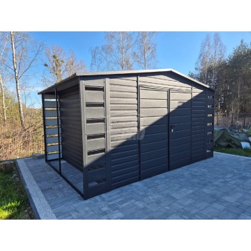 Schowek Domek Ogrodowy 3x3 + 2x wiata 0,5m Brama... - Altany, domki, namioty - Sieradz - zdjęcie 3
