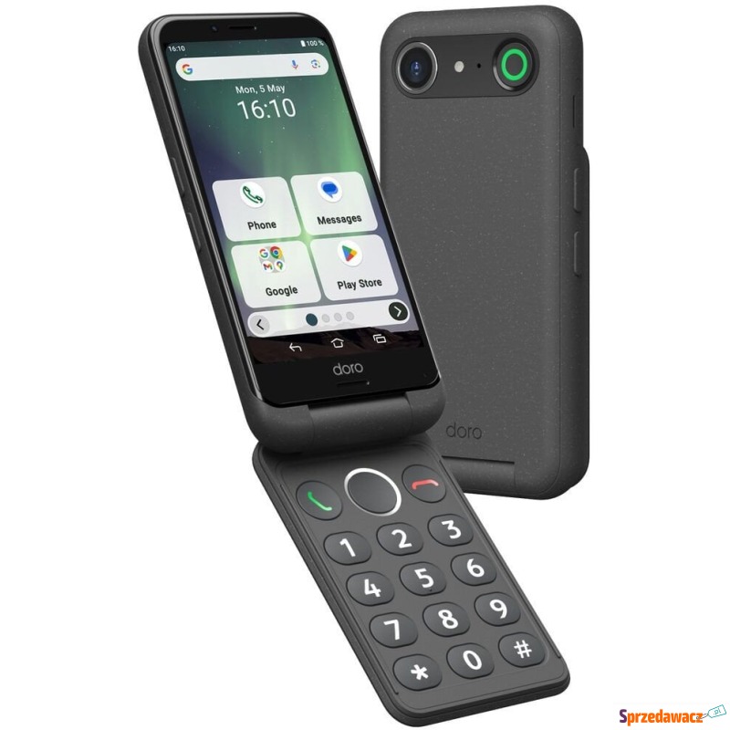 Smartfon Doro Aurora A20 4/64GB Grafitowy (380539) - Smartfony - Nowy Sącz