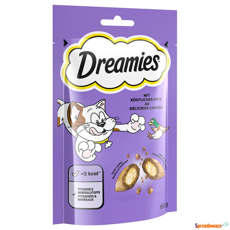 Dreamies przysmaki dla kota - Kaczka, 4 x 60 g - Przysmaki dla kotów - Radom