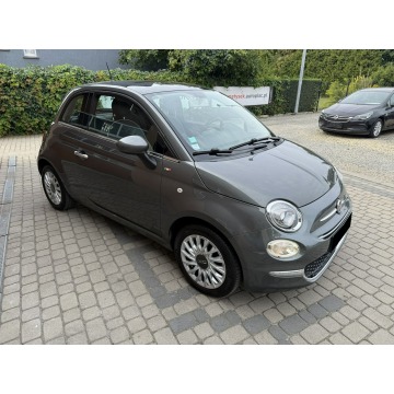 Fiat 500  Hatchback 2017,  1.2 benzyna - Na sprzedaż za 29 900 zł - Orzech - zdjęcie 4