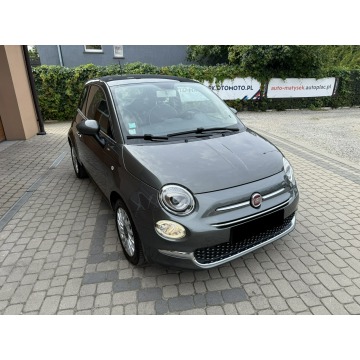 Fiat 500  Hatchback 2017,  1.2 benzyna - Na sprzedaż za 29 900 zł - Orzech - zdjęcie 3