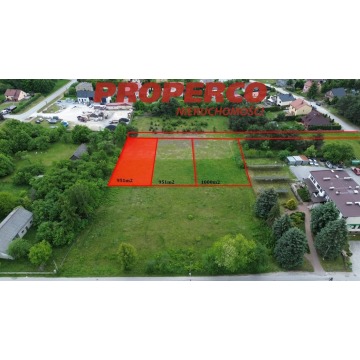 Działka 951m2, Oksa gm. Jędrzejów