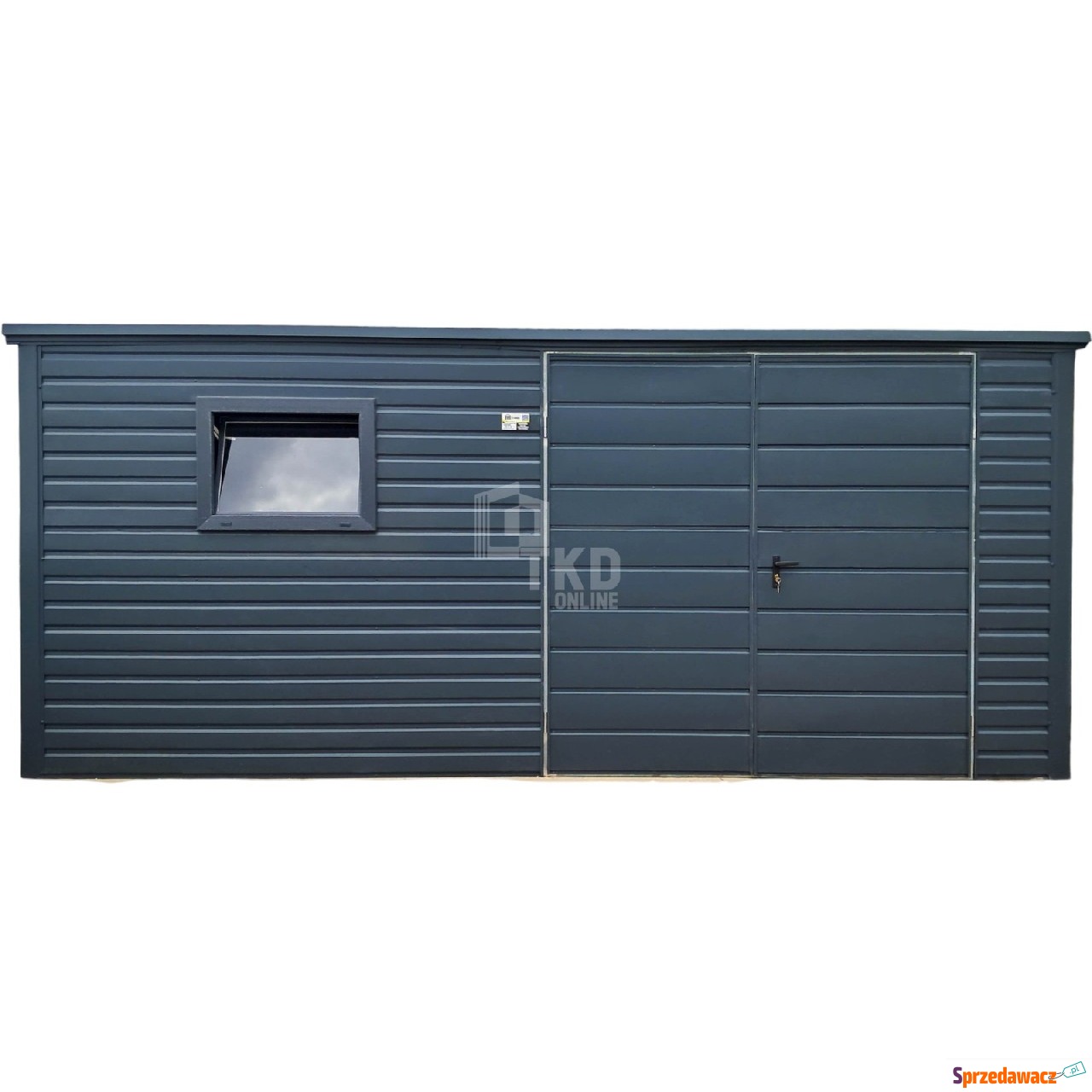 Schowek domek ogrodowy 4,5x2m brama...