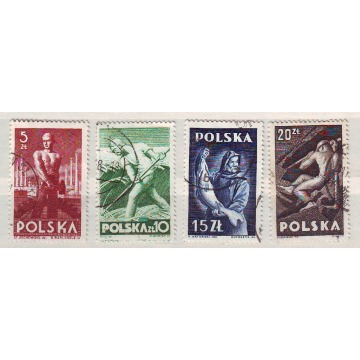 Polska zn.  z 1947 kas - dane w opisie