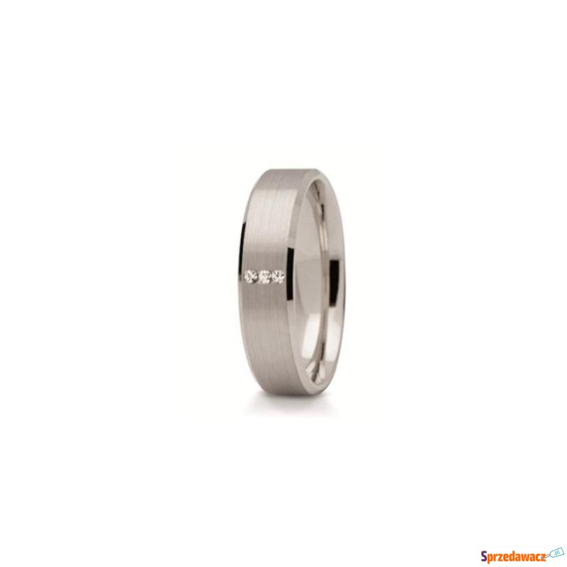 Obrączka z białego złota ST-268B-k