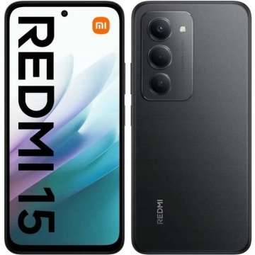 Smartfon Xiaomi Redmi 15 6/128GB Czarny (67678)
