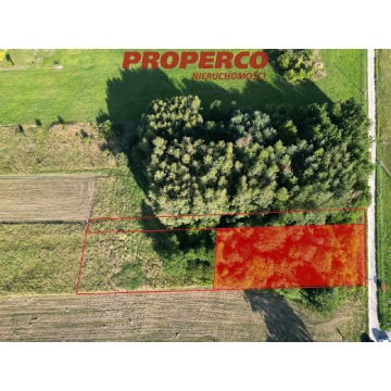 Działka Chęciny sprzedam, pow. 997 m2  (10a), uzbrojona - zdjęcie 3