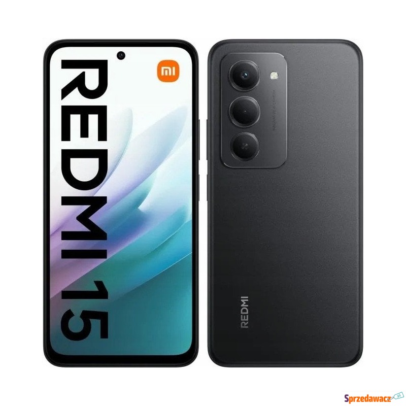 Smartfon Xiaomi Redmi 15 6/128GB Czarny (67678) - Smartfony - Tychy