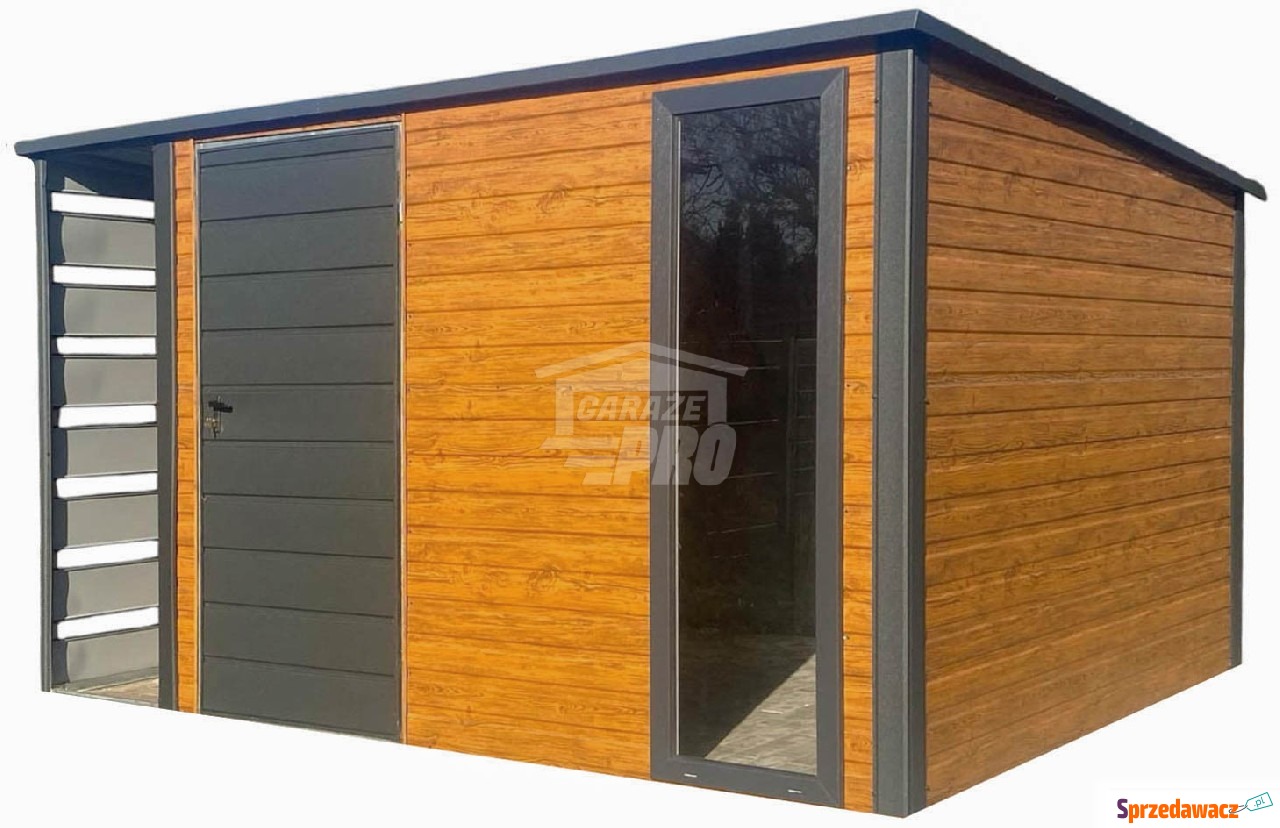 Schowek domek ogrodowy 3,5x3m +...