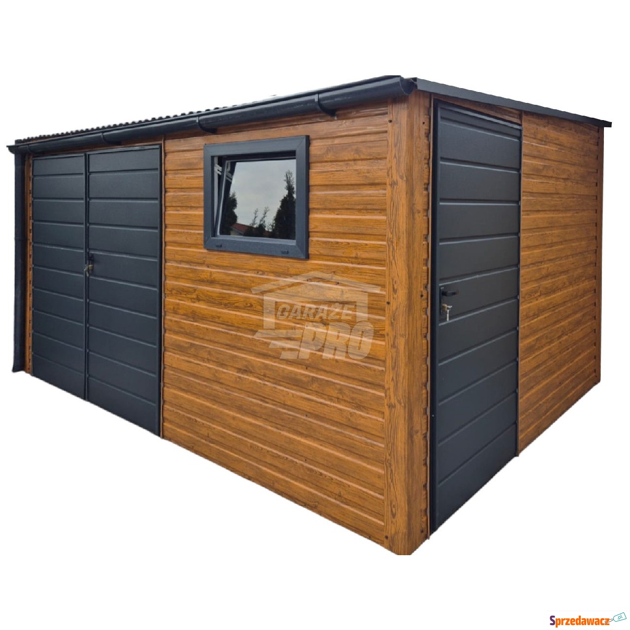 Schowek Domek Ogrodowy 4x2m Brama...