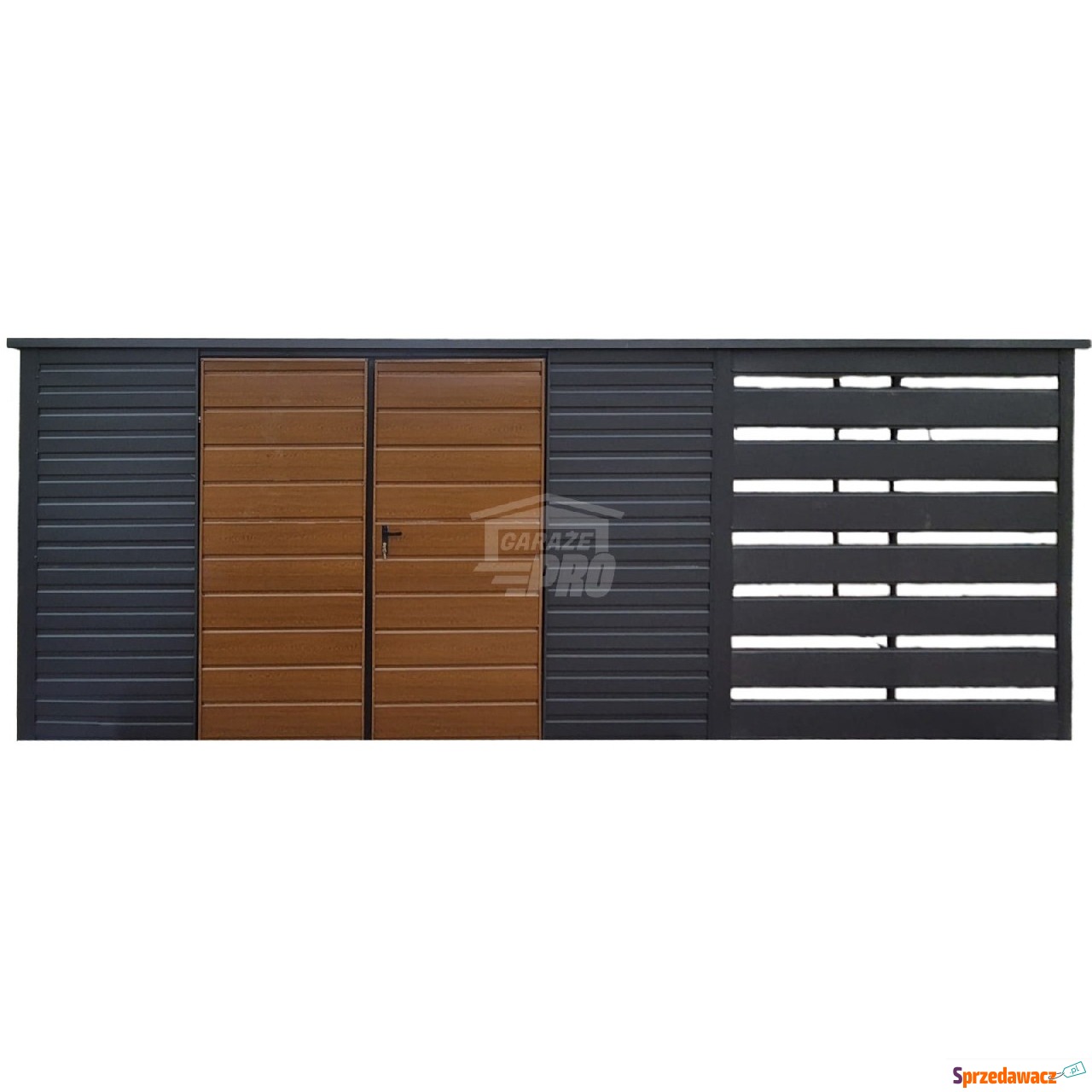 Schowek Domek Ogrodowy 4x3m + wiata...