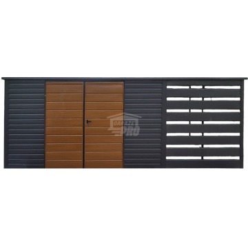 Schowek Domek Ogrodowy 4x3m + wiata 2m Brama okno... - Altany, domki, namioty - Tychy - zdjęcie 1