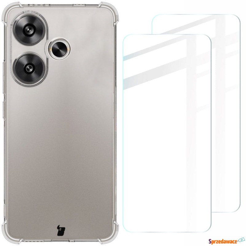 Etui + 2x szkło hartowane Bizon Case Clear Pack... - Etui na smartfony - Rawicz