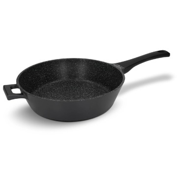 Patelnia Zwieger Black Stone głęboka 28 cm