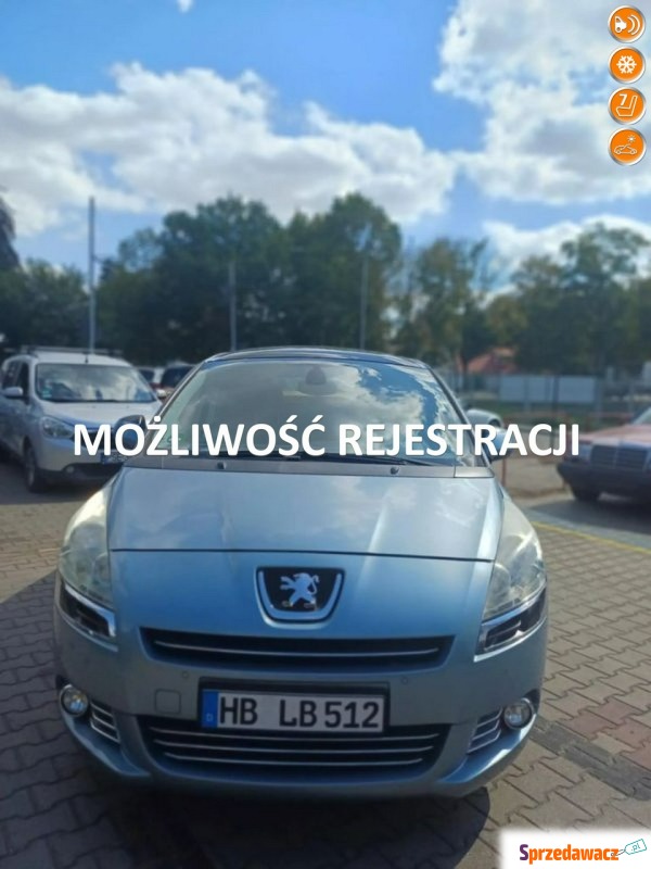 Peugeot 5008  Minivan/Van 2009,  1.6 benzyna - Na sprzedaż za 12 400 zł - Śrem