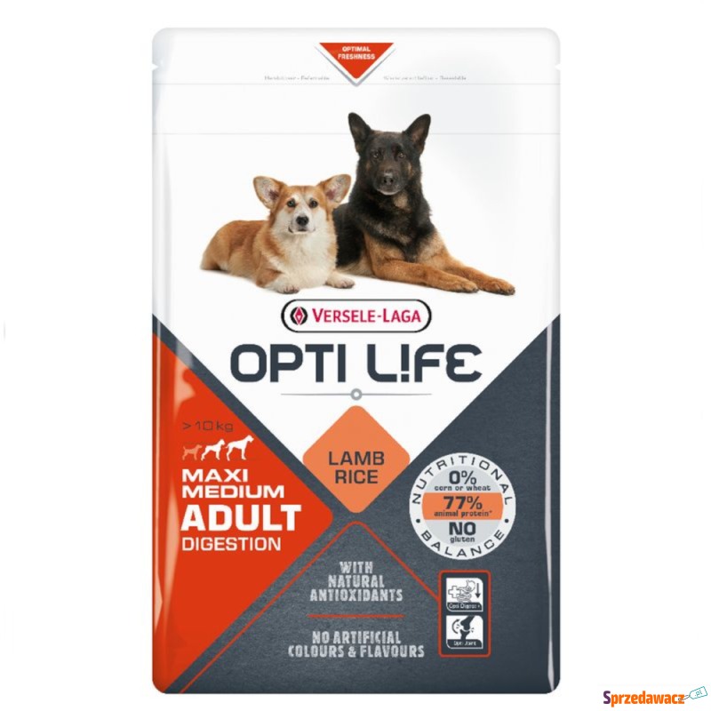 Opti Life Adult Digestion Medium & Maxi - 2 x... - Karmy dla psów - Płock