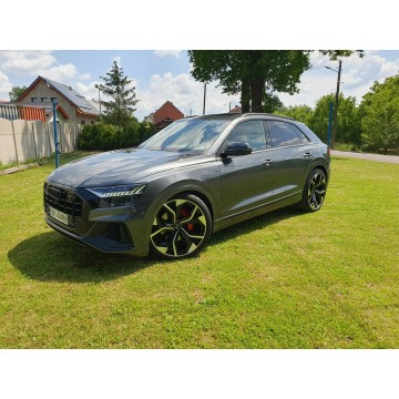 Audi Q8 - 3.0tdi 286KM S Line Matrix B&O Alu23 Salon PL Zamienie na RS6 RS7