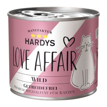 Korzystny pakiet Hardys LOVE AFFAIR, 24 x 200 g / 185 g - Dziczyzna (24 x 200 g)