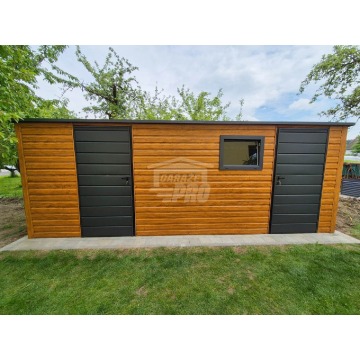 Schowek Domek Ogrodowy 6x3m 2x drzwi 2x okno dach... - Altany, domki, namioty - Brzesko - zdjęcie 2