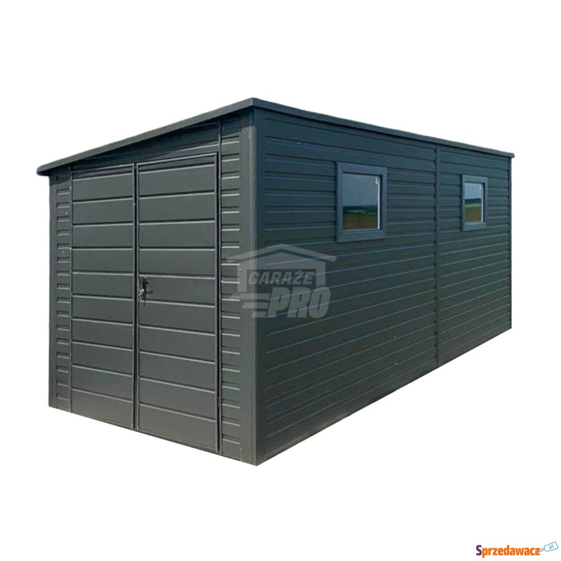 Schowek - domek ogrodowy 2x5m Brama dwuskrzydłowa... - Altany, domki, namioty - Chełm