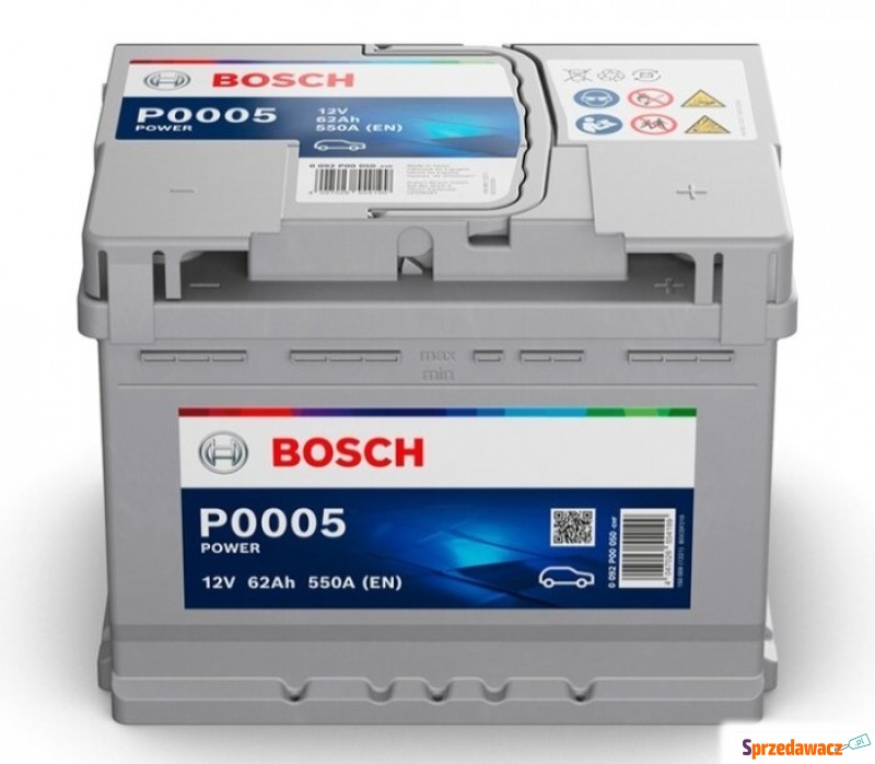 Akumulator 62Ah 550A Bosch P0005...