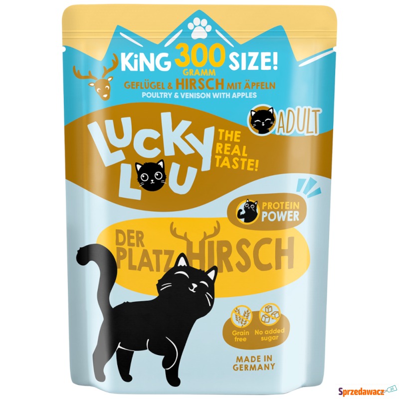 Lucky Lou Adult, 6 x 300 g - Drób...