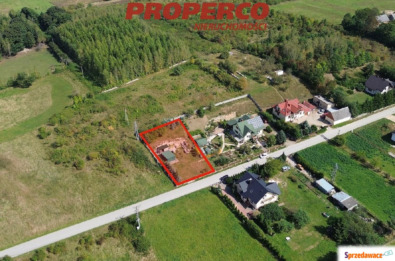 Działka 812m2, Lisów, gmina Morawica