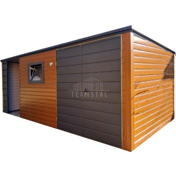 Schowek domek ogrodowy 4,5x2m + wiata 2m brama... - Altany, domki, namioty - Siedlce - zdjęcie 1