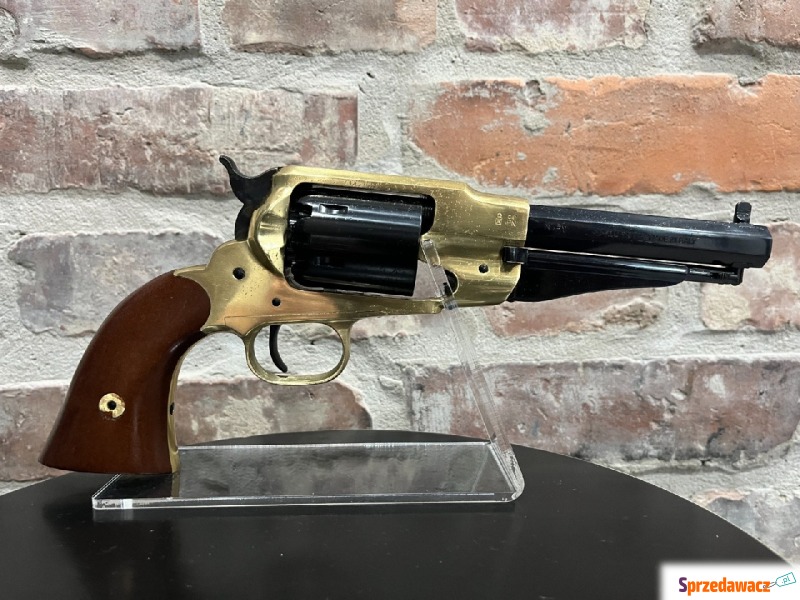 Rewolwer czarnoprochowy Remington 1858 New Texas... - Broń - Tarnowskie Góry