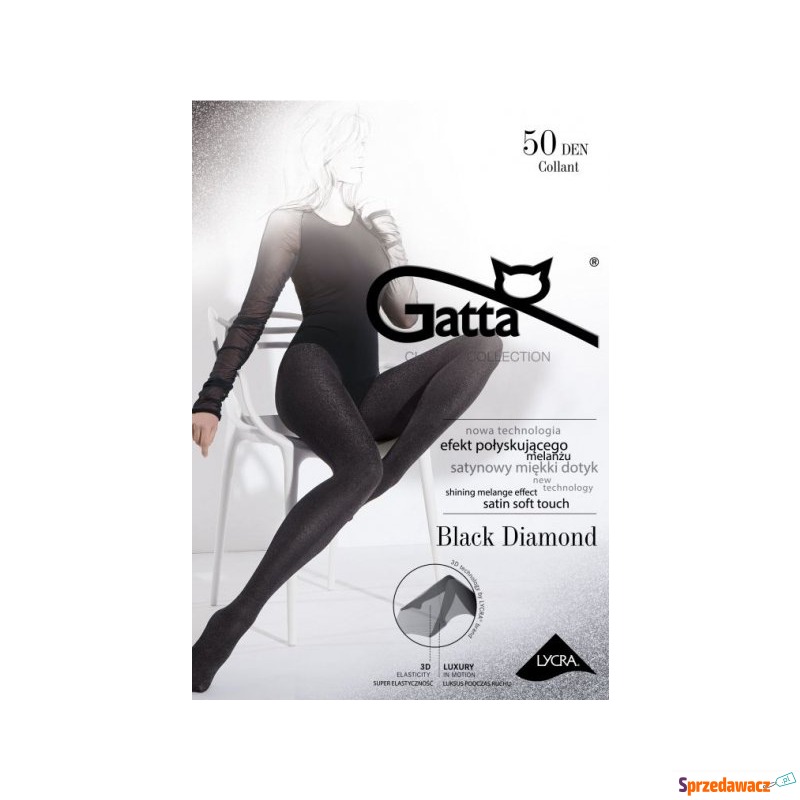 Rajstopy damskie Gatta Black D...