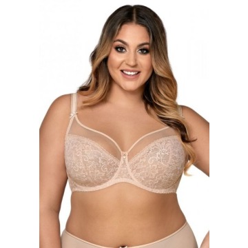 Biustonosz miękki Ava 1396 Crystal beżowy plus size