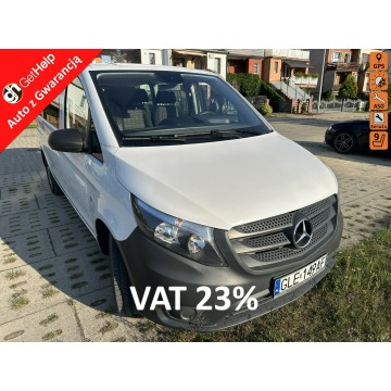 Mercedes Vito - 9 osobowy, klimatyzacja, nawigacja, światła dzienne, niski przebieg