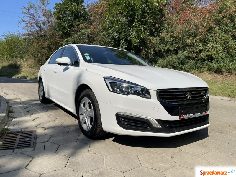 Peugeot 508  Sedan/Limuzyna 2016,  1.6 diesel - Na sprzedaż za 27 999 zł - Gostyń