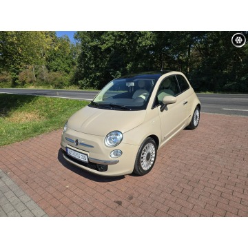 Fiat 500 1,2 benzynka w pięknym kolorze 70 KM !!!