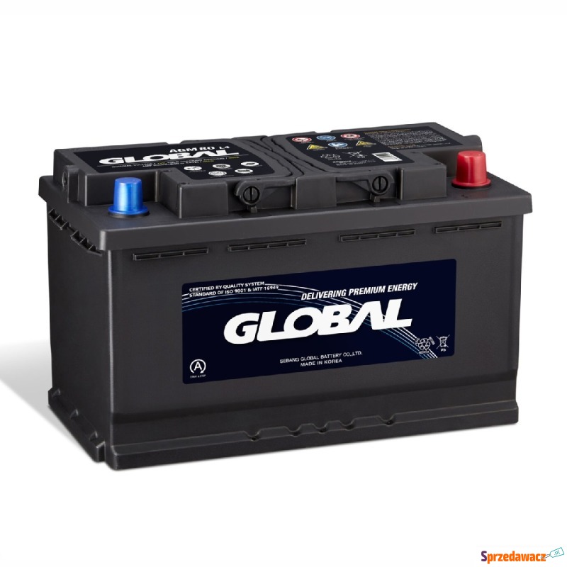 Akumulator 80Ah 800A AGM Global...