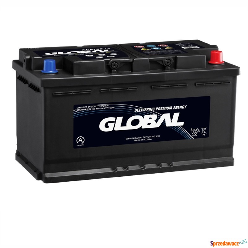 Akumulator 92Ah 850A AGM Global - Darmowy Dowóz... - Akumulatory - Białystok