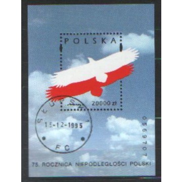Polska zn. kas 1993 -  stemp.bl. Gliwice - Filatelistyka - Gliwice - zdjęcie 1