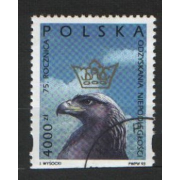 Polska zn. kas 1993 -  stemp.bl. Gliwice - Filatelistyka - Gliwice - zdjęcie 2