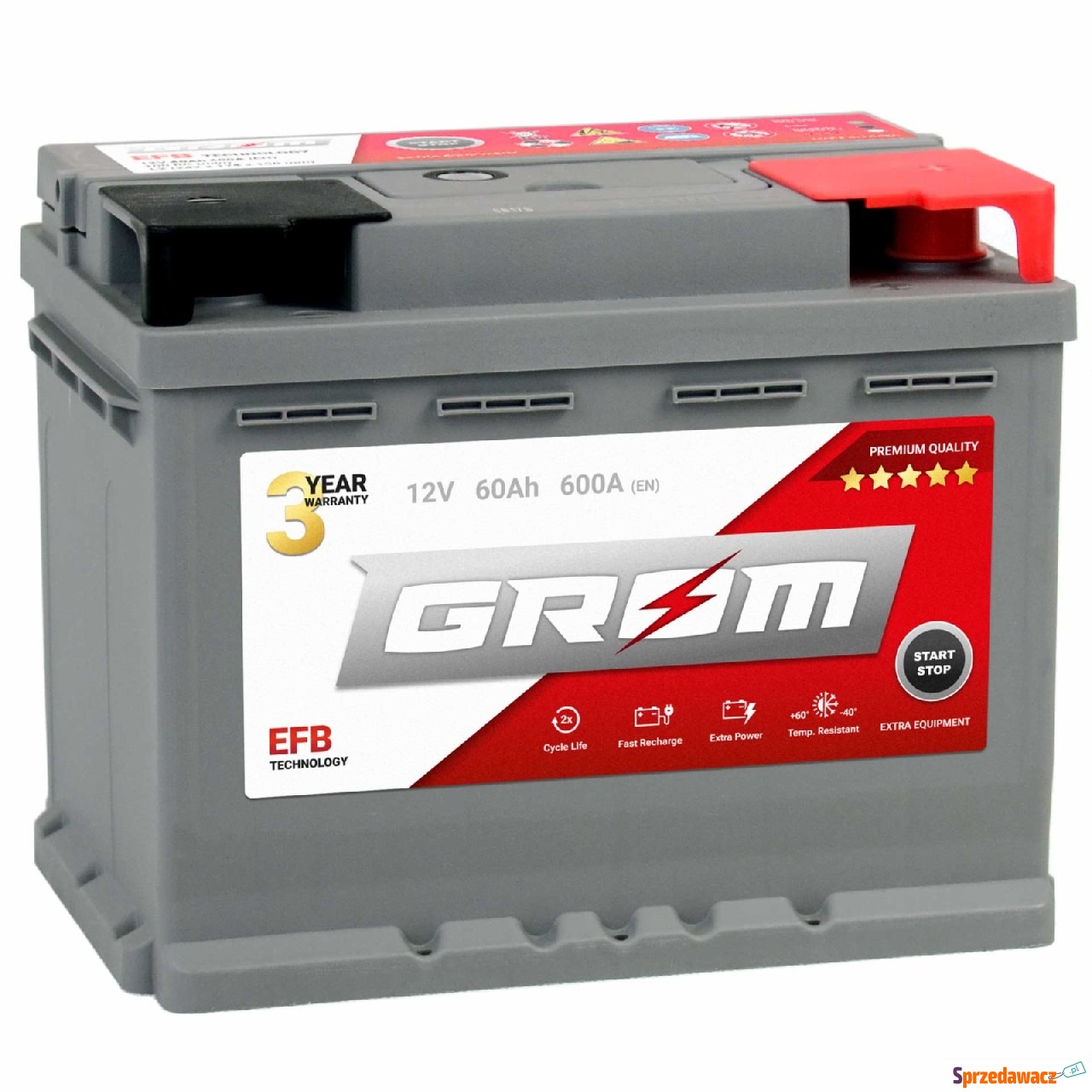 Akumulator Grom Efb Start&Stop...