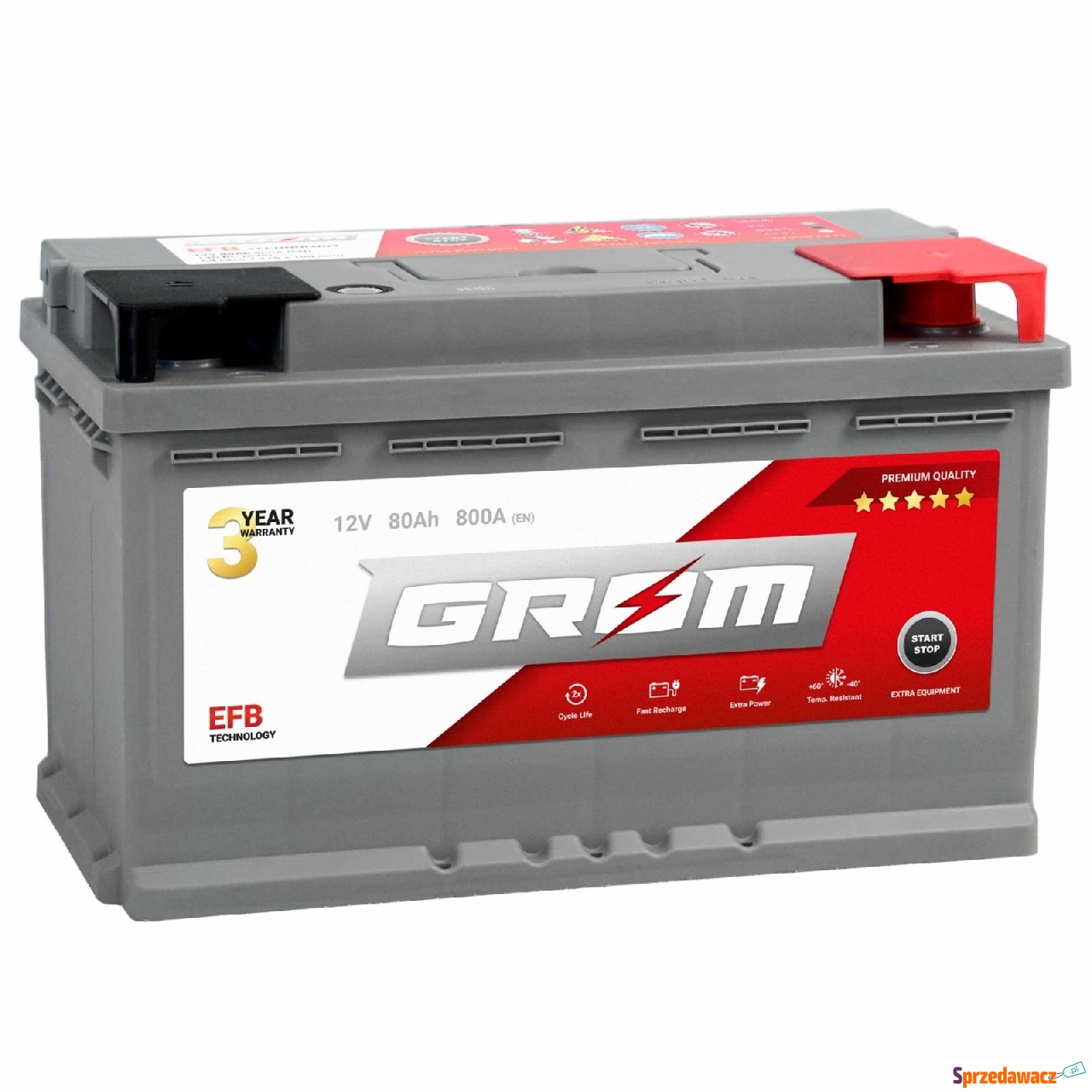 Akumulator Grom Efb Start&Stop...