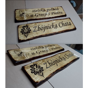 DESKA z napisem na dom altankę do restauracji... - Pozostałe dekoracje - Roczyny - zdjęcie 3