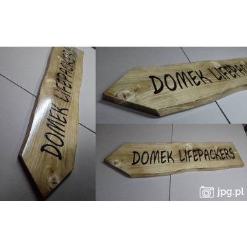 Wypalanie na drewnie tablica szyld tabliczka deska... - Pozostałe meble - Roczyny - zdjęcie 3